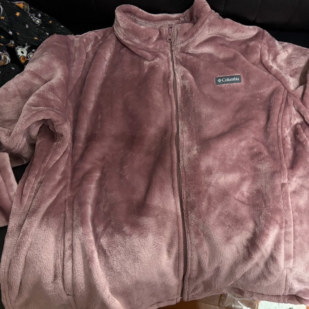 Beech Forest Plush Full Zip Fleece